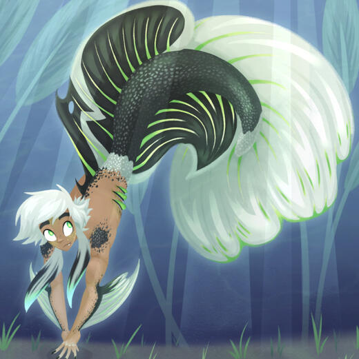 Cassidy and Andromeda This is an illustration of my characters Andromeda from Love And/Or Cake meeting Cassidy from Contrast.